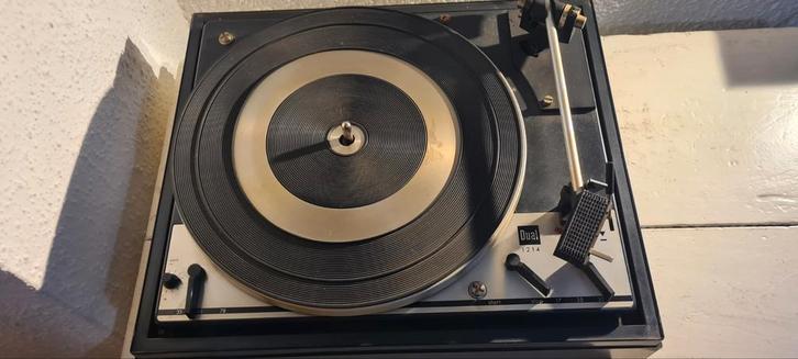 Dual 1214 Platenspeler - Vintage Klassieker, Audio, Tv en Foto, Platenspelers, Gebruikt, Platenspeler, Dual, Pitch-regelaar, Automatisch