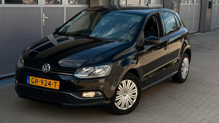 Volkswagen Polo 1.4 TDI 66KW BMT DSG 2015 Zwart, Auto's, Volkswagen, Bedrijf, Te koop, Polo, ABS, Airbags, Airconditioning, Alarm