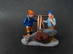 Lemax kerst figuur s09 kerstdorp haven vis, Diversen, Verzenden