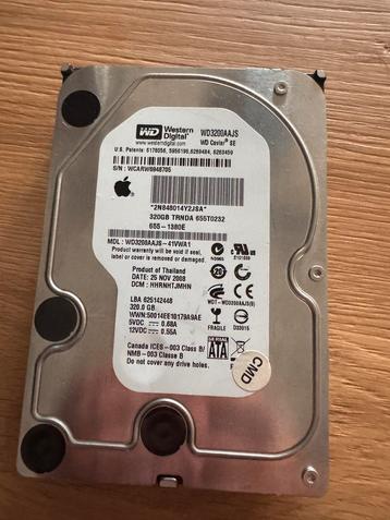 Western Digital 320GB HDD beschikbaar voor biedingen