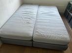 Ikea boxspring 2x 90x220 cm, Ophalen, Tweepersoons, Zo goed als nieuw, 180 cm