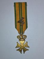 Miniatuur medaille Vierdaagse met kroon,  cijfer 4, Verzamelen, Militaria | Algemeen, Ophalen of Verzenden, Landmacht, Nederland