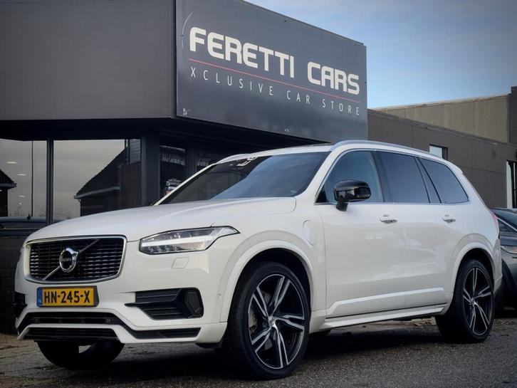 Volvo XC90 2.0 T8 AUT8 R-DESIGN TWIN ENGINE AWD 7PERS PANODA, Auto's, Volvo, Te koop, XC90, 4x4, ABS, Achteruitrijcamera, Airbags