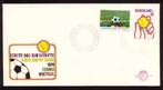 Nederland FDC E132 Zonder Adres, Voetbal, Tennis 1974, Postzegels en Munten, Postzegels | Eerstedagenveloppen, Ophalen of Verzenden