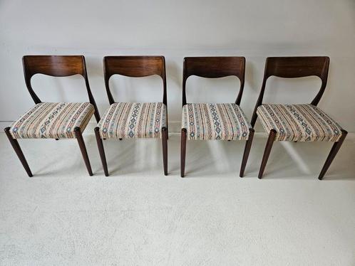 Fristho Franeker vintage design naar nr 71 van Møller, Huis en Inrichting, Stoelen, Gebruikt, Stof, Ophalen