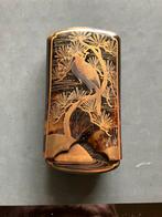 Antiek Japanse koker schildpad/lakwerk, Antiek en Kunst, Kunst | Niet-Westerse kunst, Ophalen