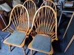Windsor stoelen Amish stijl met armleuning set van 4, Ophalen, Windsor in Amish stijl, Gebruikt, Overige kleuren