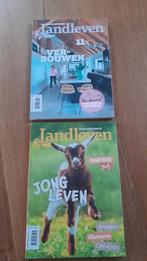 Tijdschriften/magazines, 2X Landleven bewaarnummers, Boeken, Ophalen, Zo goed als nieuw, Interieur en Design