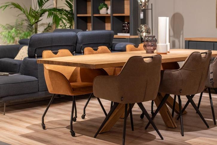 Eetkamertafel Jardino, Huis en Inrichting, Tafels | Eettafels, Nieuw, 50 tot 100 cm, 200 cm of meer, Vijf personen of meer, Rechthoekig