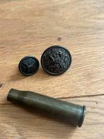 Vooroorlogs knopen en huls, Nederlands, Verzamelen, Ophalen of Verzenden, Landmacht, Nederland, Hulzen of Bodemvondsten