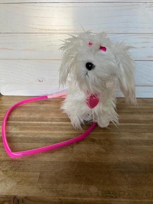 Animagic Fluffy de hond interactieve knuffel, Kinderen en Baby's, Speelgoed | Knuffels en Pluche, Gebruikt, Hond, Ophalen of Verzenden