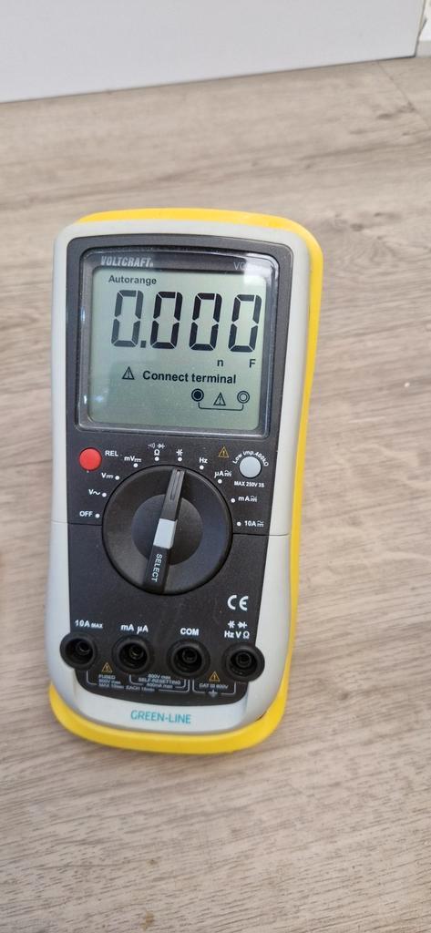 Zo goed als nieuwe multimeter compleet, Doe-het-zelf en Verbouw, Meetapparatuur, Zo goed als nieuw, Multimeter, Ophalen of Verzenden
