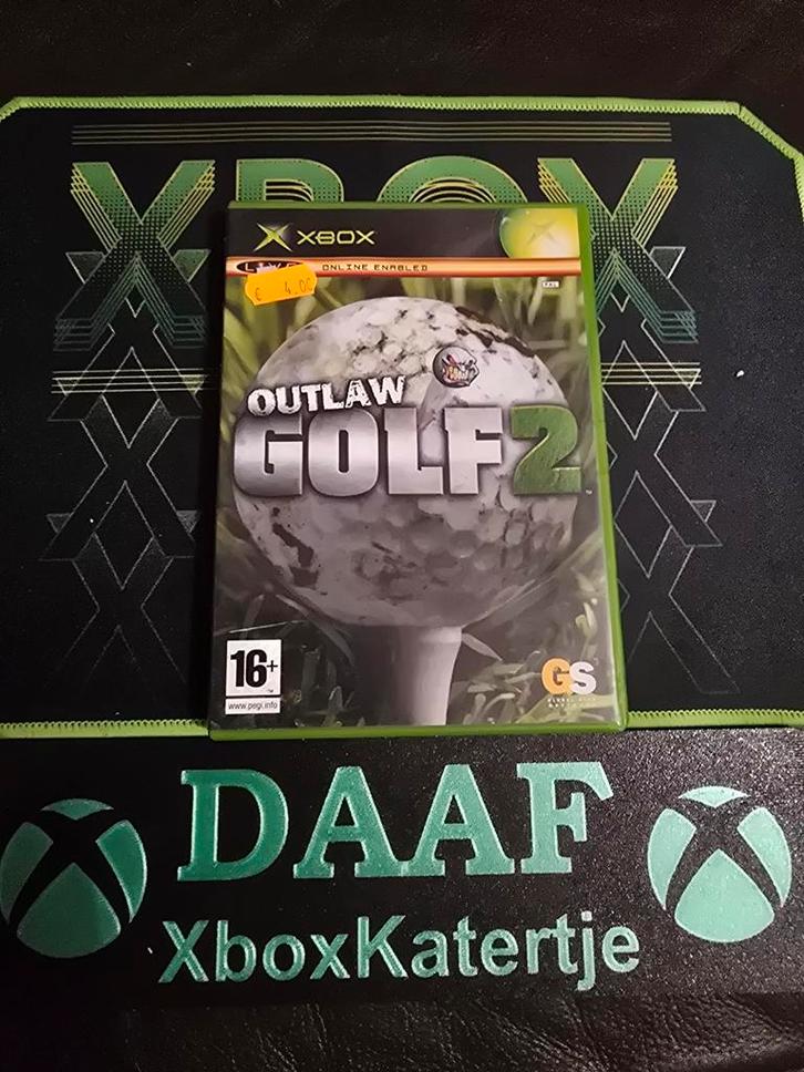 Outlaw golf 2 - Xbox original & Xbox 360, Spelcomputers en Games, Games | Xbox Original, Zo goed als nieuw, Sport, 3 spelers of meer