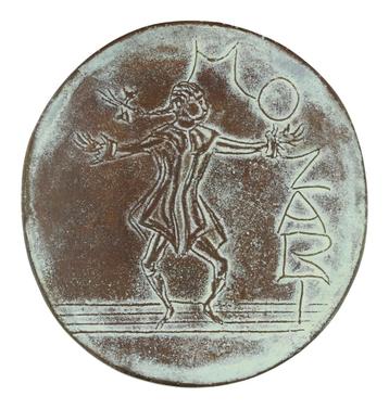 Inka Klinckhard - Penning, 1989 : Sparrendam | Mozart º beschikbaar voor biedingen