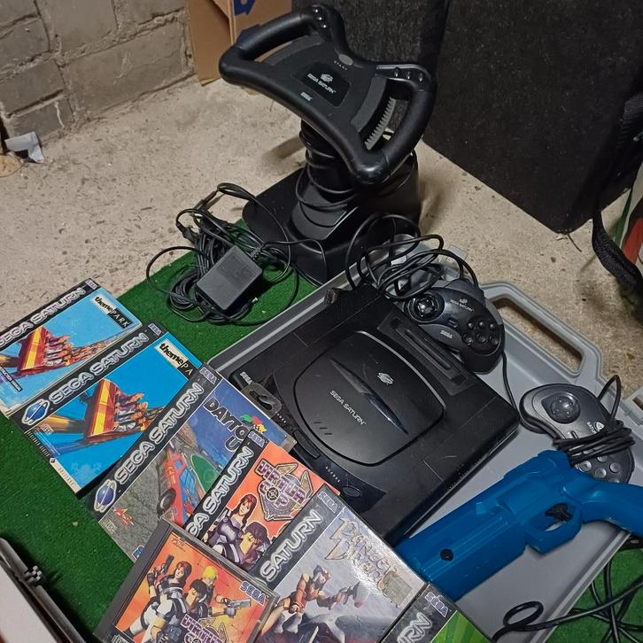 SEGA SATURN game console, Spelcomputers en Games, Games | Sega, Gebruikt, Saturn of Dreamcast, Shooter, 3 spelers of meer, Vanaf 3 jaar