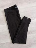 Aparte zwarte legging met metalen ringen M&S maat M, Legging, Zwart, Maat 40/42 (M), Ophalen of Verzenden