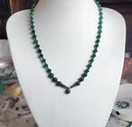 Prachtige Ketting Swarovski Aventurijn Robijnen Ruby Zoisite, Sieraden, Tassen en Uiterlijk, Kettingen, Ophalen, Met edelsteen