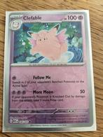 Clefable 036/165 Reverse Holo | Scarlet & Violet 151, Ophalen of Verzenden, Zo goed als nieuw