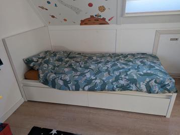 Ikea Malm, wit, eenpersoonsbed - afbeelding 2