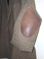 Tommy Hilfiger Tweed Blazer met Elleboogstukken, Ophalen, Maat 52/54 (L), Bruin, Tommy Hilfiger