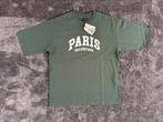 Balenciaga Paris T-Shirt (green) - oversized L, Kleding | Heren, T-shirts, Ophalen of Verzenden, Nieuw, Maat 52/54 (L), Groen