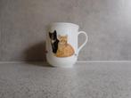 Mok 9x8 cm. Joris Francien's Katten, Nieuw, Ophalen of Verzenden, Overige stijlen, Kop(pen) en/of Schotel(s)