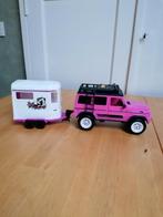 Auto met paardentrailer, Kinderen en Baby's, Speelgoed | Speelgoedvoertuigen, Ophalen, Gebruikt