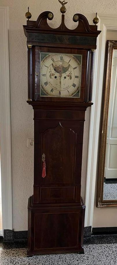 Antieke Staande Klok - Rob Winstanley Ormskirk, Antiek en Kunst, Antiek | Klokken, Ophalen