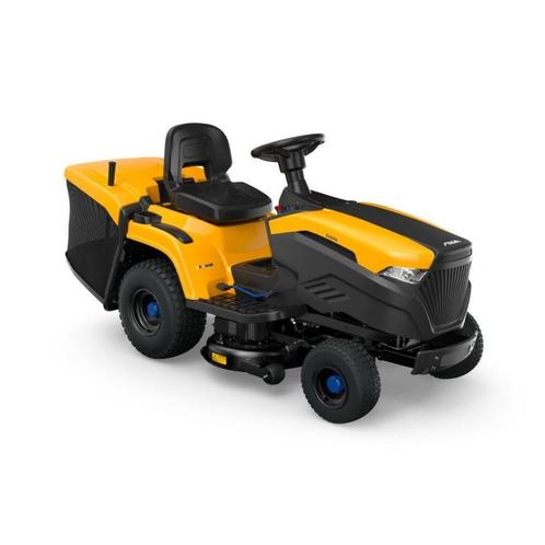 Stiga ESTATE 384e accu zitmaaier incl. 30 Ah accu, Tuin en Terras, Zitmaaiers, Nieuw, Minder dan 90 cm, Mulchfunctie, Opvangbak