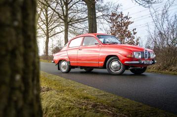 Saab 96 1.5 V4 1975 Rood