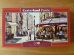 puzzel Castorland 600 stukjes als nieuw - Parijs, Hobby en Vrije tijd, Denksport en Puzzels, Ophalen of Verzenden, Minder dan 500 stukjes