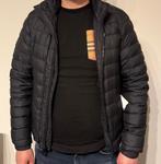 Woolrich gewatteerde jas, Maat 48/50 (M), Zwart, Ophalen of Verzenden, Zo goed als nieuw