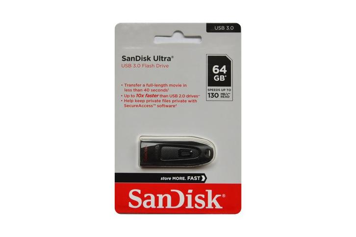 Sandisk Ultra 64GB usb stick, Computers en Software, USB Sticks, Nieuw, 64 GB, Ophalen of Verzenden