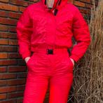 Rood Vintage Retro Skipak (XS), Kleding | Dames, Ophalen of Verzenden, Quechua, Maat 34 (XS) of kleiner, Gedragen