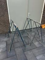 Metalen schagen 2 stuks, Doe-het-zelf en Verbouw, Steigers, Ophalen, Gebruikt, Overige typen, Minder dan 2 meter