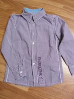 WE/Hema Blouse maat 122-128 paars/wit/blauw/ruit of streep, Kinderen en Baby's, Kinderkleding | Maat 122, WE, Overhemd of Blouse