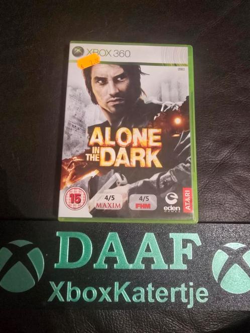 Alone in the dark - xbox 360, Spelcomputers en Games, Games | Xbox 360, Zo goed als nieuw, Avontuur en Actie, 1 speler, Vanaf 18 jaar