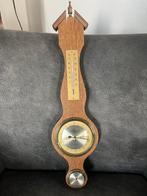 Vintage Barometer met Thermometer, Ophalen of Verzenden