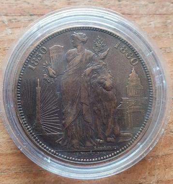 Belgische module koper 1880 beschikbaar voor biedingen
