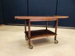 Serveerwagen van Johannes Andersen voor C.F.C Silkenborg, Huis en Inrichting, Tafels | Bijzettafels, Ophalen, Minder dan 55 cm