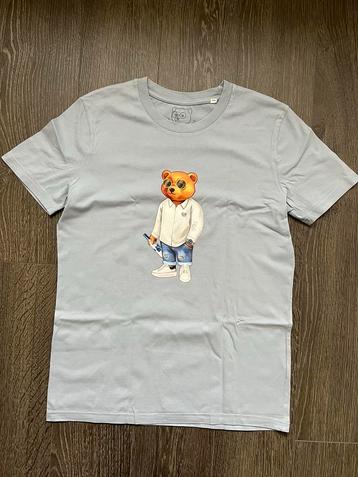 Unisex shkrtje /shirt lichtblauw met opdruk Baron Filou mt S beschikbaar voor biedingen