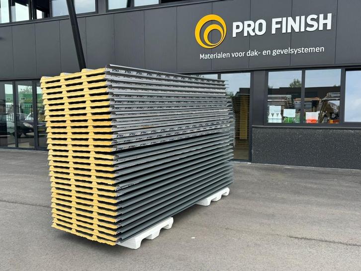 Bkeus Dakpanelen 40mm Antraciet 3meter, Doe-het-zelf en Verbouw, Platen en Panelen, Nieuw, Overige materialen, 20 tot 50 mm, Ophalen