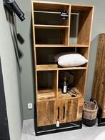 SHOWROOMOPRUIMING LABEL51 Boekkast Bolivia Mangohout va €845, Ophalen, Nieuw, 50 tot 100 cm, 150 tot 200 cm
