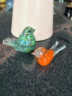 2 Murano glazen vogeltjes, Ophalen of Verzenden, Zo goed als nieuw