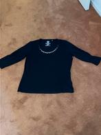 Zwarte trui met  steentjes m 40, Maat 38/40 (M), Zwart, Ophalen of Verzenden, Lange mouw