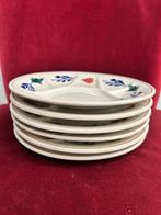 Boerenbont gourmet borden (6x), Keramiek, Div, Ophalen of Verzenden, Zo goed als nieuw