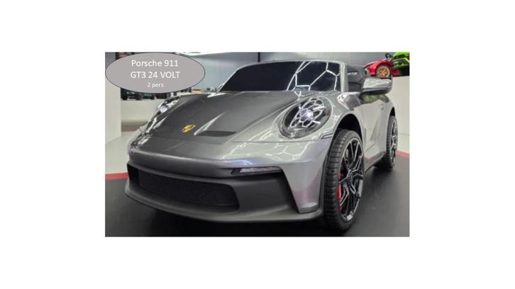 Elektrische kinder auto Porsche 911 GT3 24volt 2 persoons, Kinderen en Baby's, Speelgoed | Buiten | Accuvoertuigen, Nieuw, Ophalen