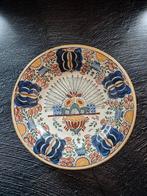 Antiek Delfts Blauw Bord - De Klauw - 23cm, Ophalen of Verzenden