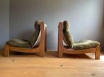 Brutalist mid-century modern fauteuils / stoelen, Huis en Inrichting, Fauteuils, Ophalen, Gebruikt, 75 tot 100 cm, 50 tot 75 cm