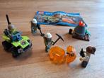 Lego city Vulkaan starter set 60120, Ophalen of Verzenden, Zo goed als nieuw, Complete set, Lego